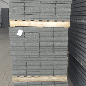 KLINKERLOTEN WATERDOORLATEND ANTRACIET 22/22/8 tweede keuze