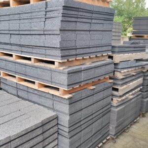 KLINKER-LOTEN WATERDOORLATEND ANTRACIET 22/22/6 TWEEDE KEUZE