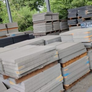 KLINKER-LOTEN 100/50/6 XL GRIJS TWEEDE KEUZE