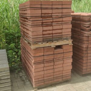 KLINKERLOTEN 22/22/8 ROOD TWEEDE KEUZE