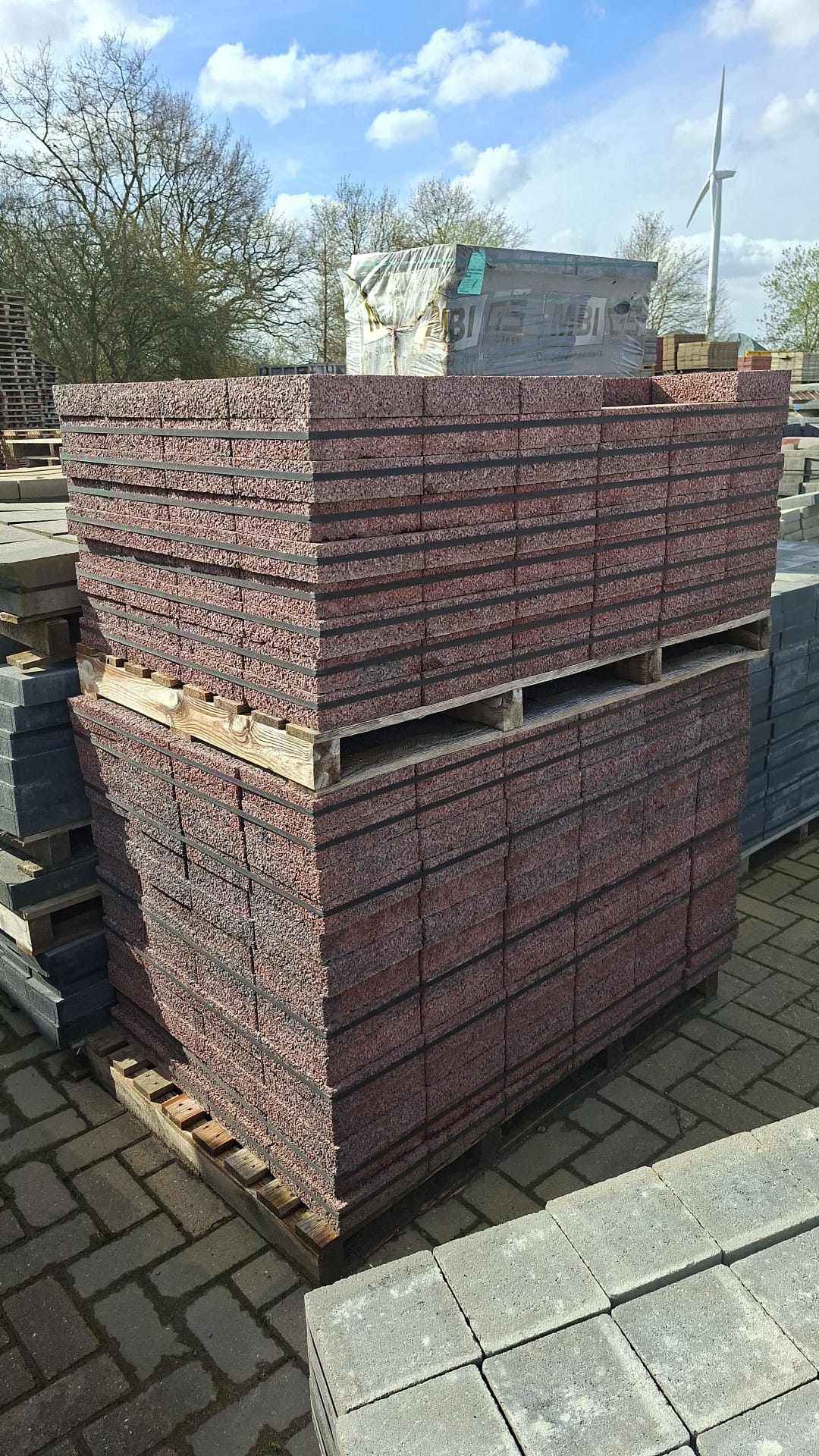 KLINKERLOTEN WATERDOORLATEND WOESTIJNROOD 2e KEUZE 22/22/6 - UITVERKOOP MET EXTRA KORITNG